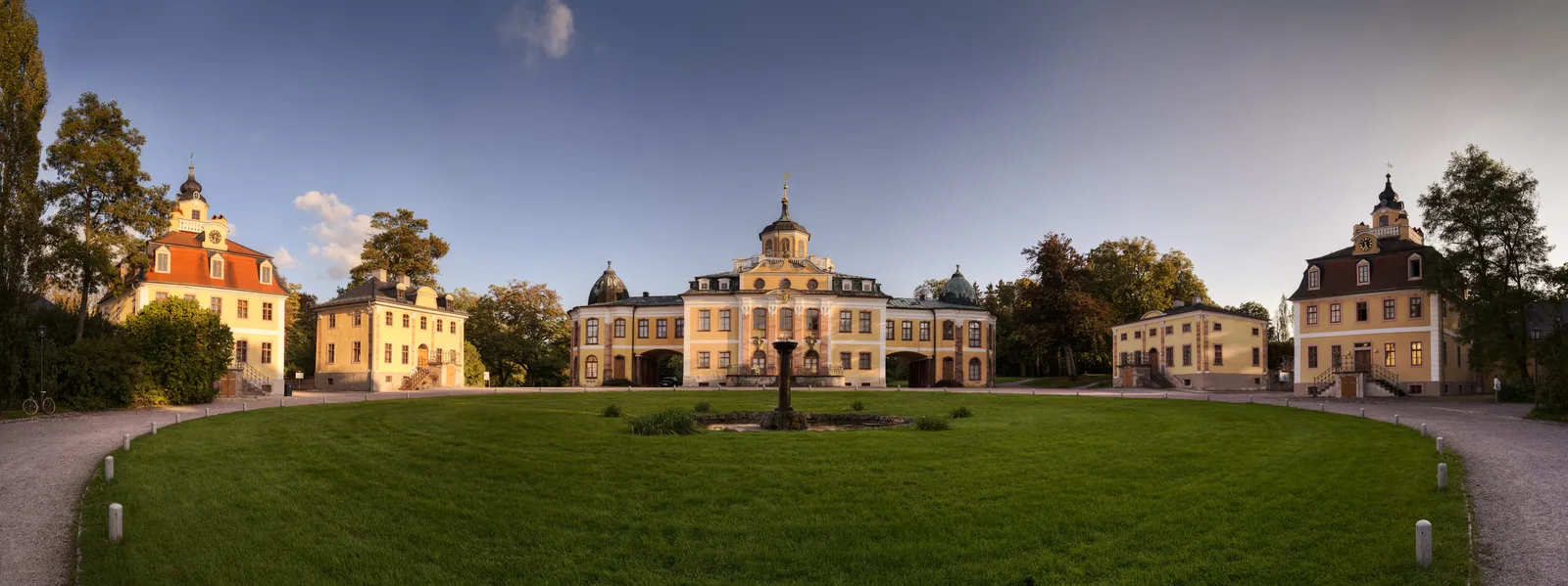 Schloss Belvedere - Schloss Belvedere Weimar Panorama