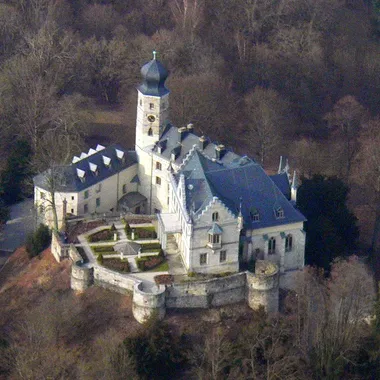 Schloss Callenberg - Schloss Callenberg Luftbild