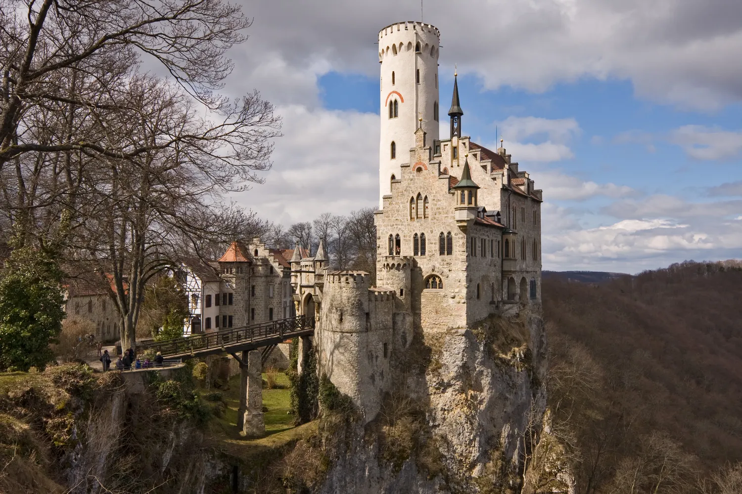 Schloss Lichtenstein bei Honau - Schloss Lichtenstein 04-2010