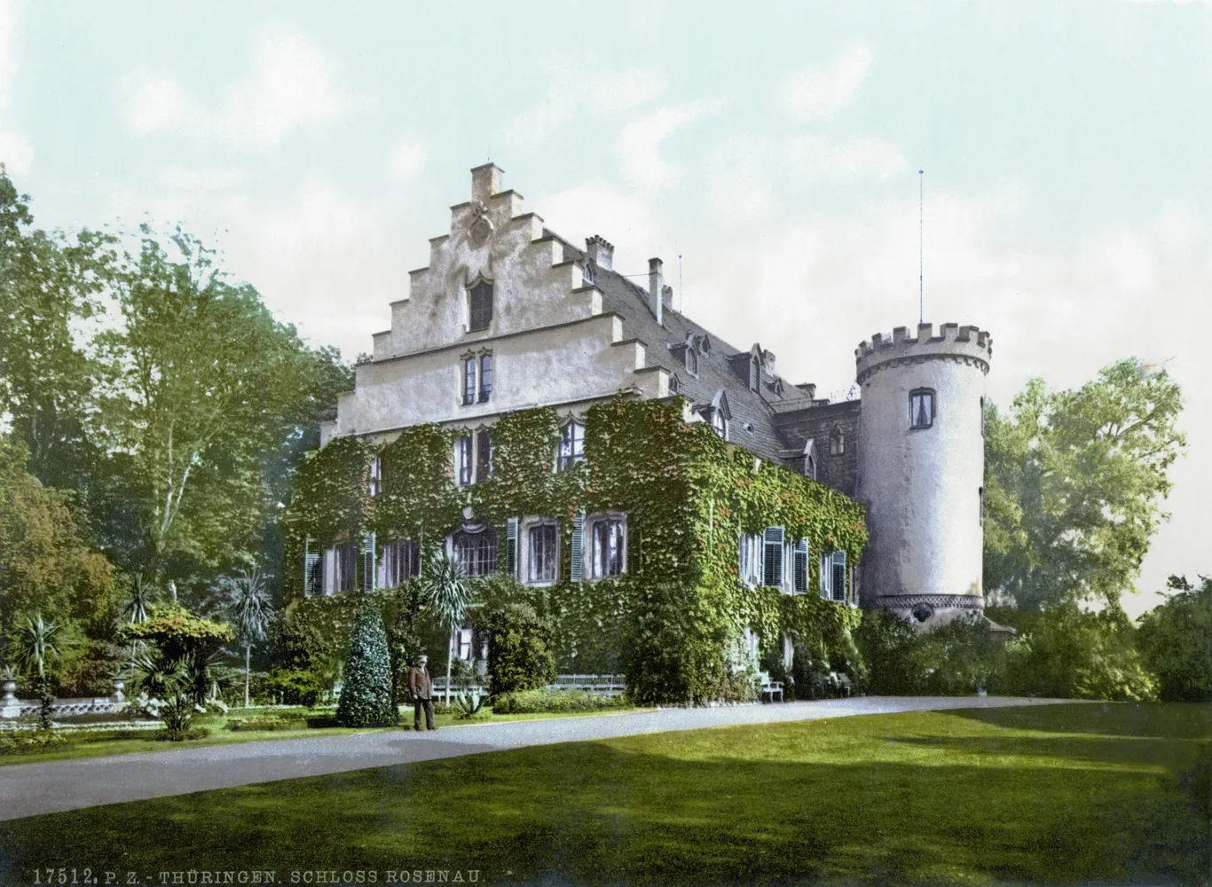 Schloss Rosenau - Schloss Rosenau 1900