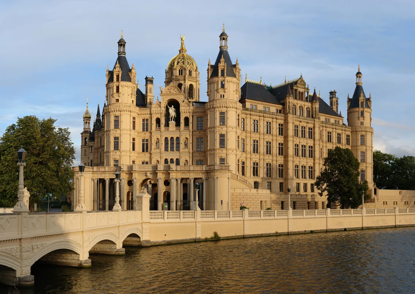 Schweriner Schloss und Schlosspark - Schwerin-Schloss-gp