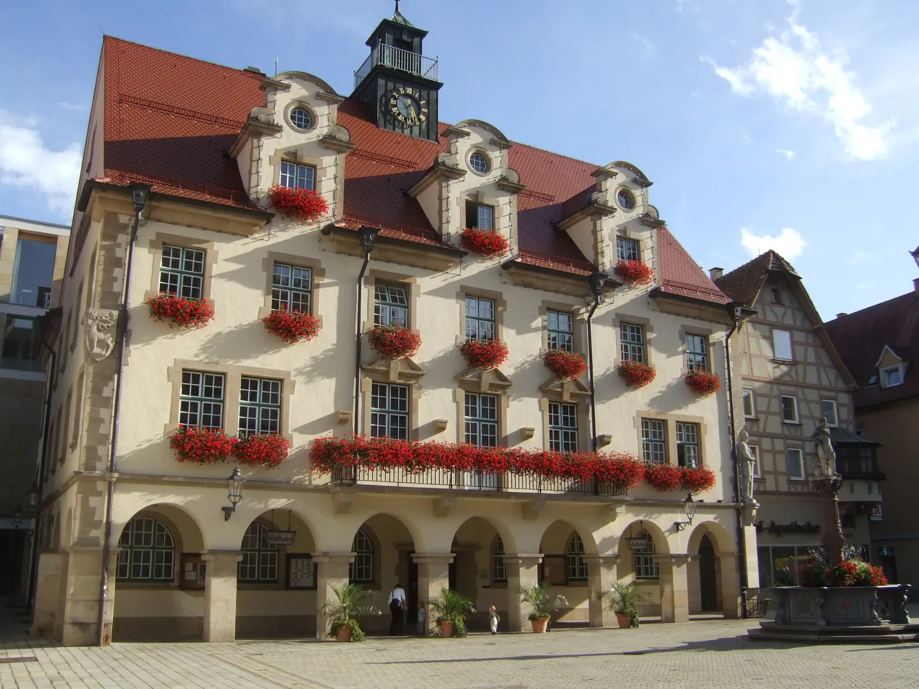 Rathaus Sigmaringen - Sigmaringen Rathaus Hauptgebäude