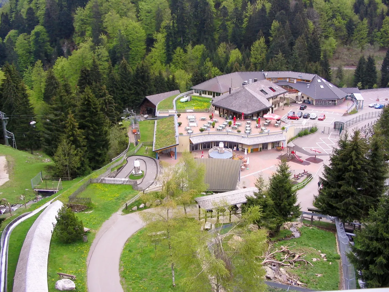 Steinwasen Park bei Oberried - Steinwasen-Park Eingang