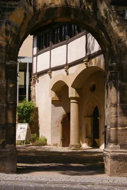 Luthers Geburtshaus - The court of Luthers Birth House