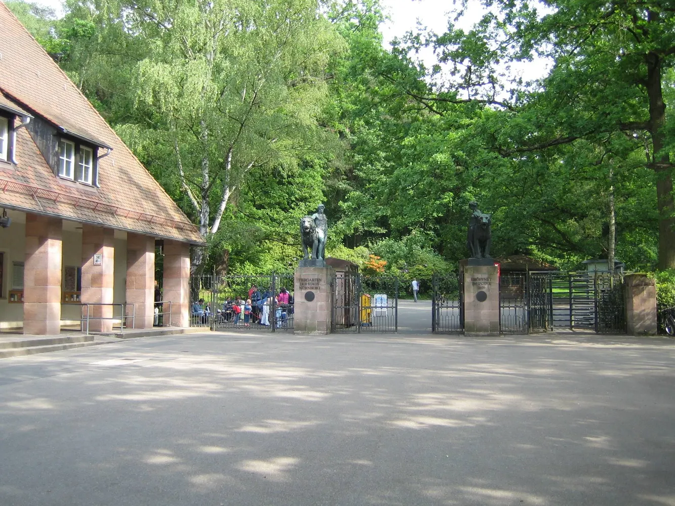 Tiergarten Nürnberg - Tiergarten Nuernberg Eingang