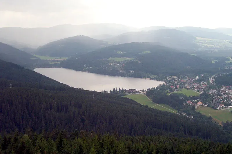 Titisee - Titisee-blick von hochfirst