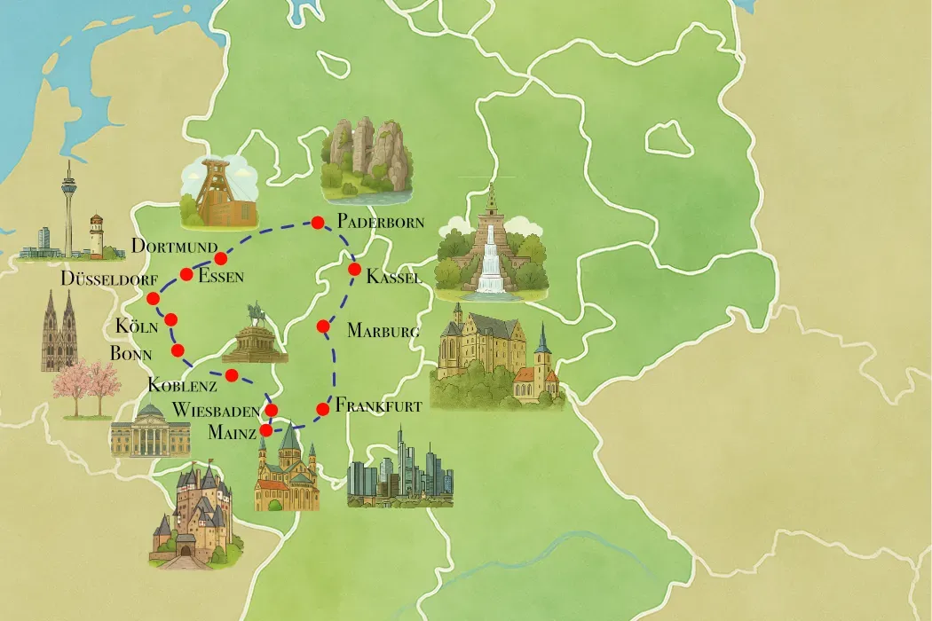 Industrietradition, Kultur und Natur in Mitteldeutschland