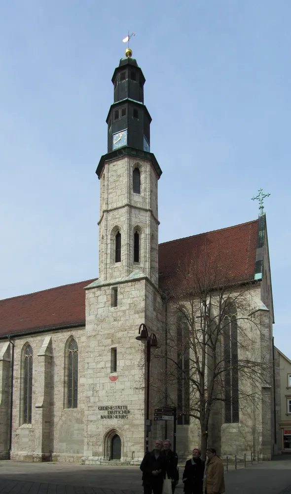 Bauernkriegsmuseum Kornmarktkirche Mühlhausen - Turm Kornmarktkirche Mühlhausen