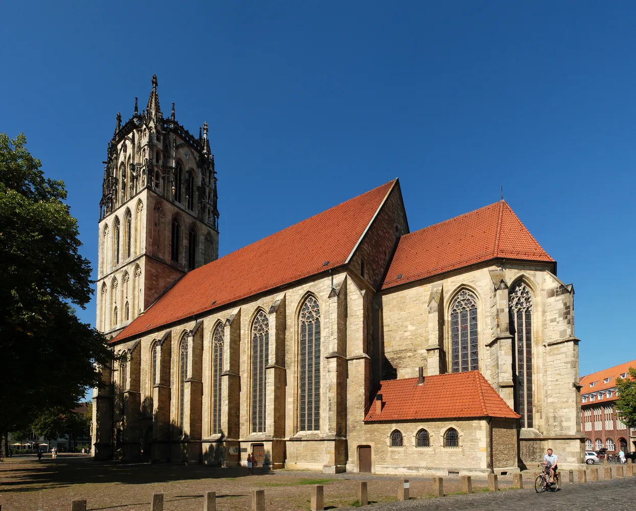 Liebfrauenkirche - Überwasserkirche - Münster - Panorama part-Carschten