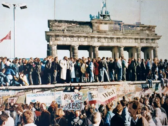 Fall der Berliner Mauer 1989