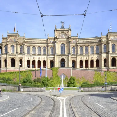 Maximilianeum (Landtag) - Westseite des Maximilianeum, 2013