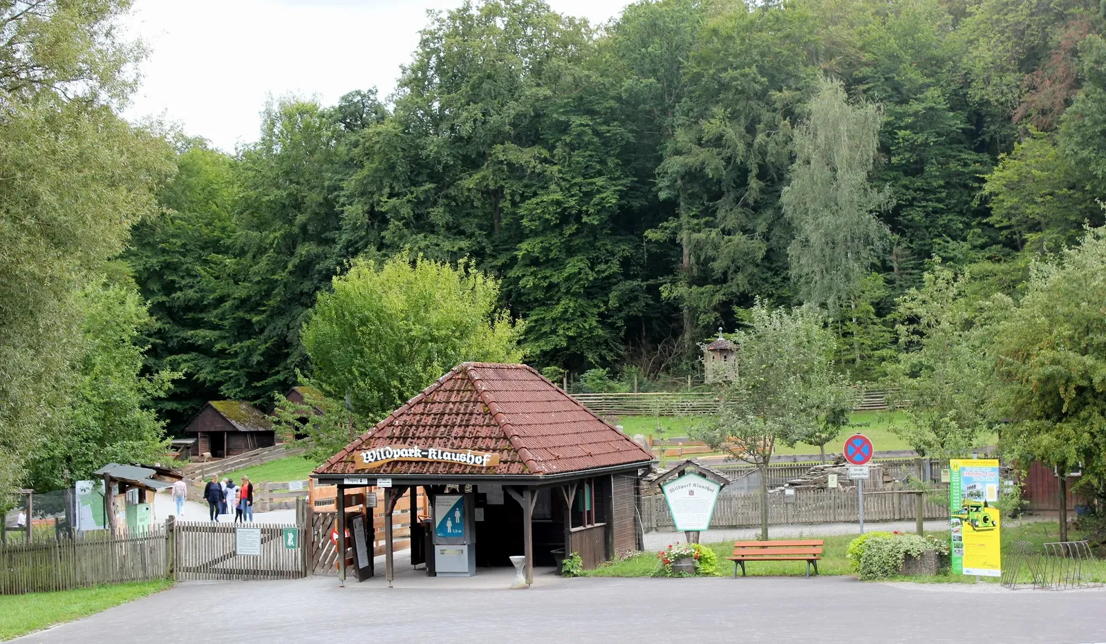 Wildpark Klaushof - Wild-Park Klaushof Eingangsbereich