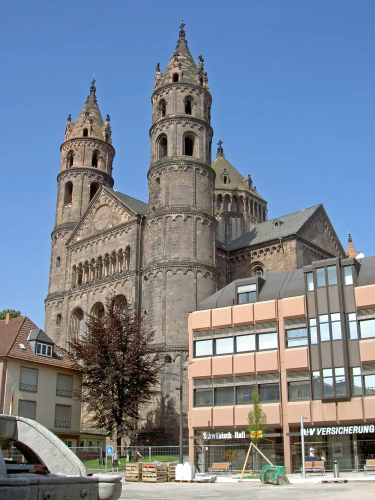 Dom St. Peter - Worms Dom Ostfassade Vierung2005-05-27a