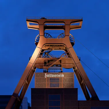 Zeche Zollverein - Zeche Zollverein abends