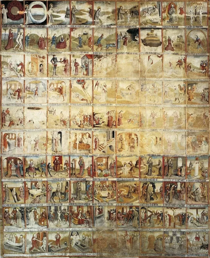 Großes Zittauer Fastentuch - Zittauer Fastentuch