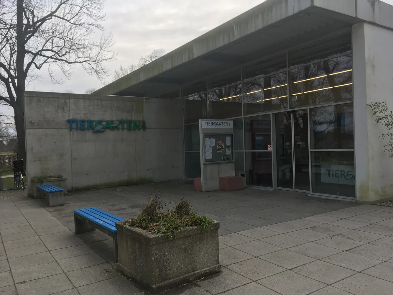 Tiergarten Ulm - Zoo ulm entrance
