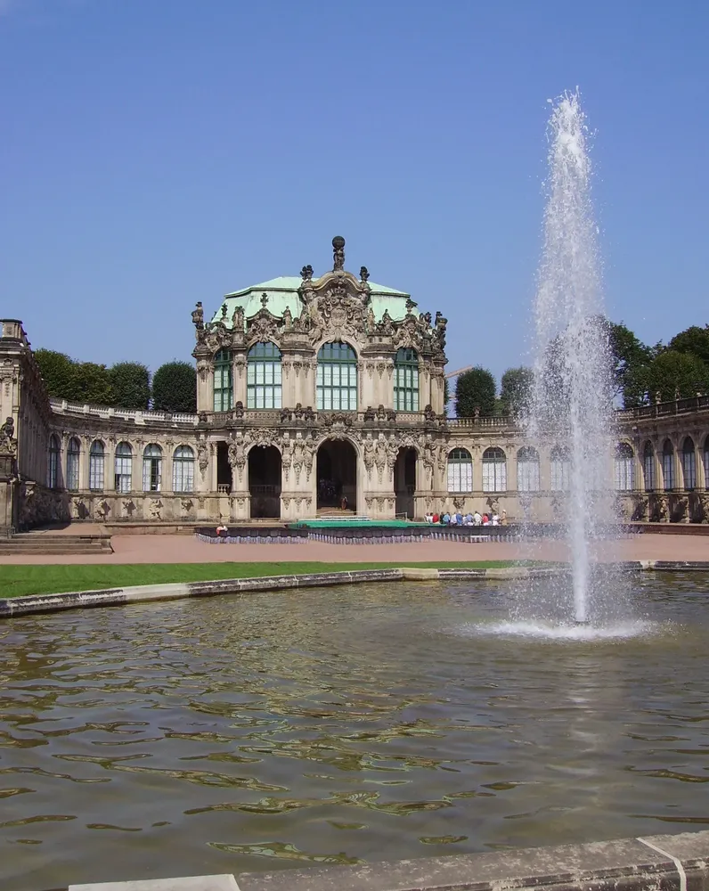 Zwinger - Zwinger Dresden Innenhof